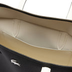 Noir - LACOSTE Sac cabas zippée Anna