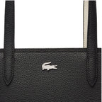 Noir - LACOSTE Sac cabas zippée Anna