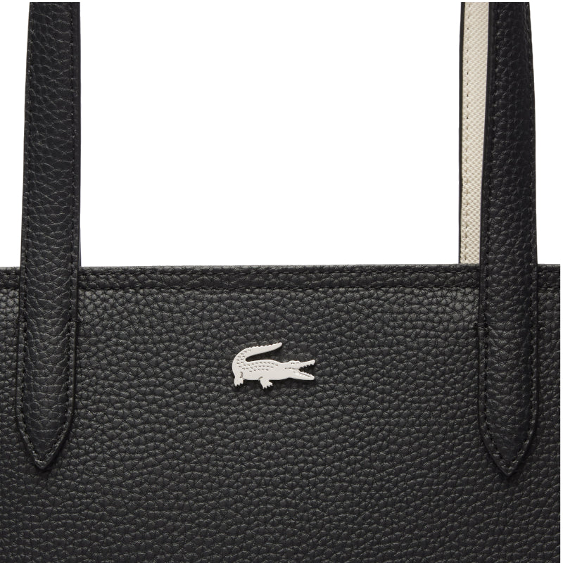 Noir - LACOSTE Sac cabas zippée Anna