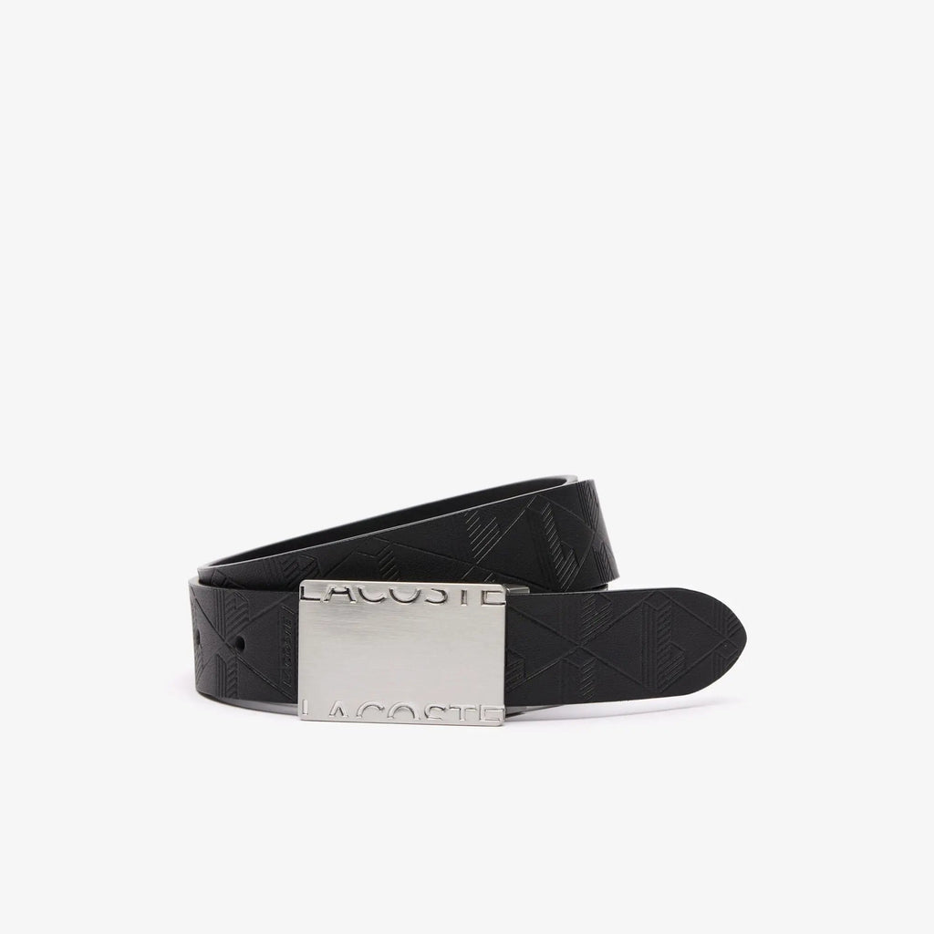 Noir - LACOSTE Coffret ceinture 30 mm et 2 boucles