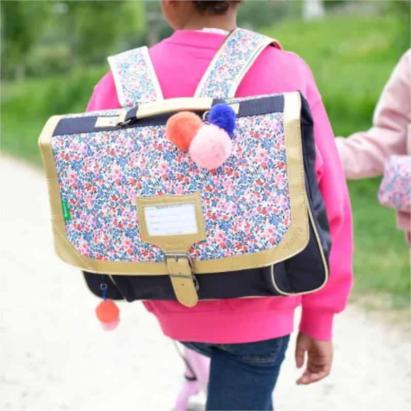 TANN'S Cartable Antonia bleu 38cm