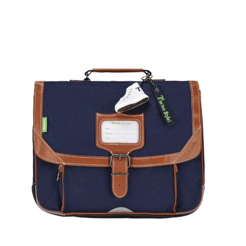 TANN'S Cartable Camille bleu 35cm