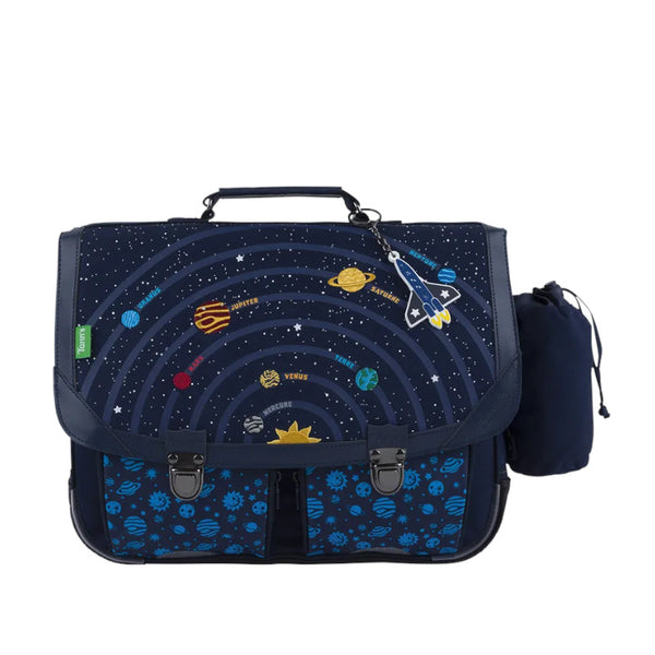 TANN'S Cartable Gabriel bleu 38cm