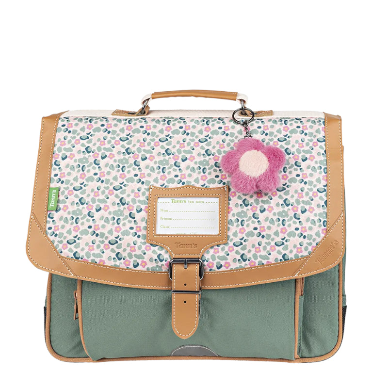 TANN'S Cartable Iris vert 38cm