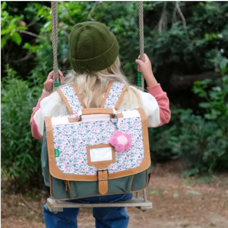 TANN'S Cartable Iris vert 38cm