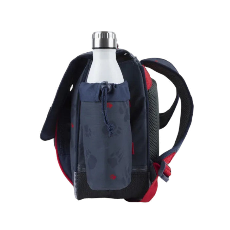 TANN'S Cartable Mathys gris 38cm poche gourde
