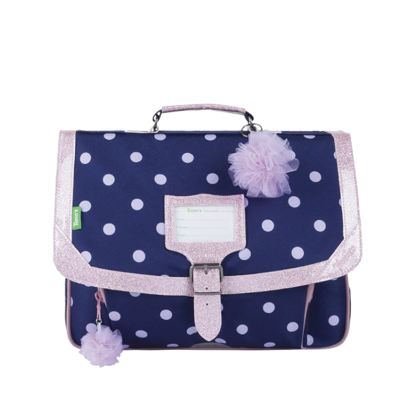 TANN'S Cartable Romy bleu 38 cm
