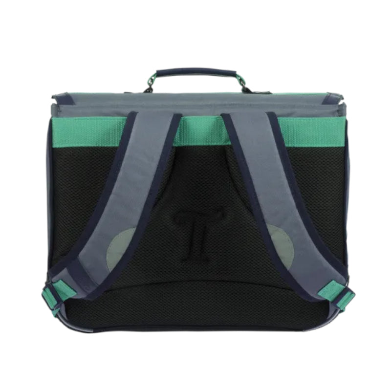 TANN'S Cartable Tiago gris 41cm