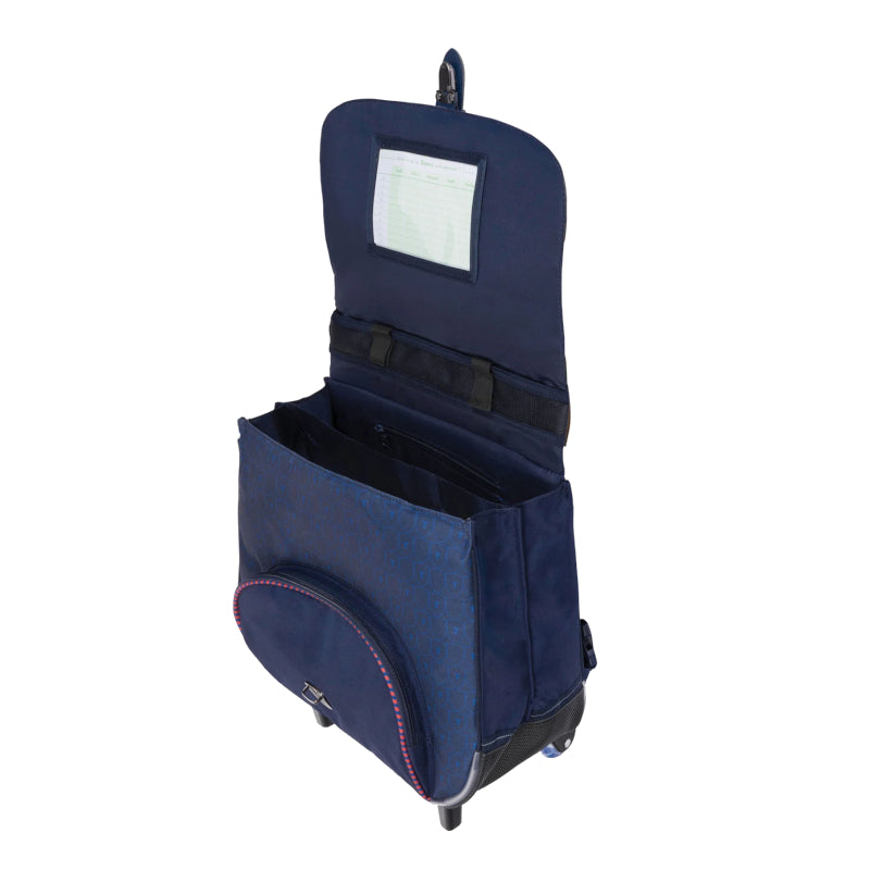 TANN'S Cartable trolley 38cm Lancelot chevalier