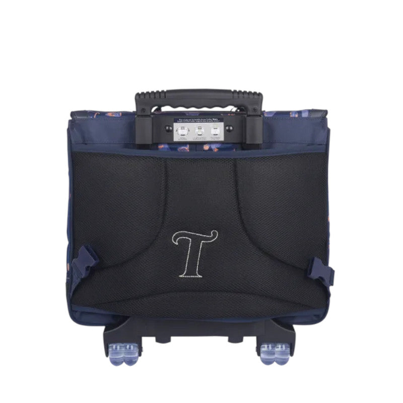 TANN'S Cartable trolley Adam bleu 41cm