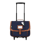 TANN'S Cartable trolley Camille bleu 38 cm