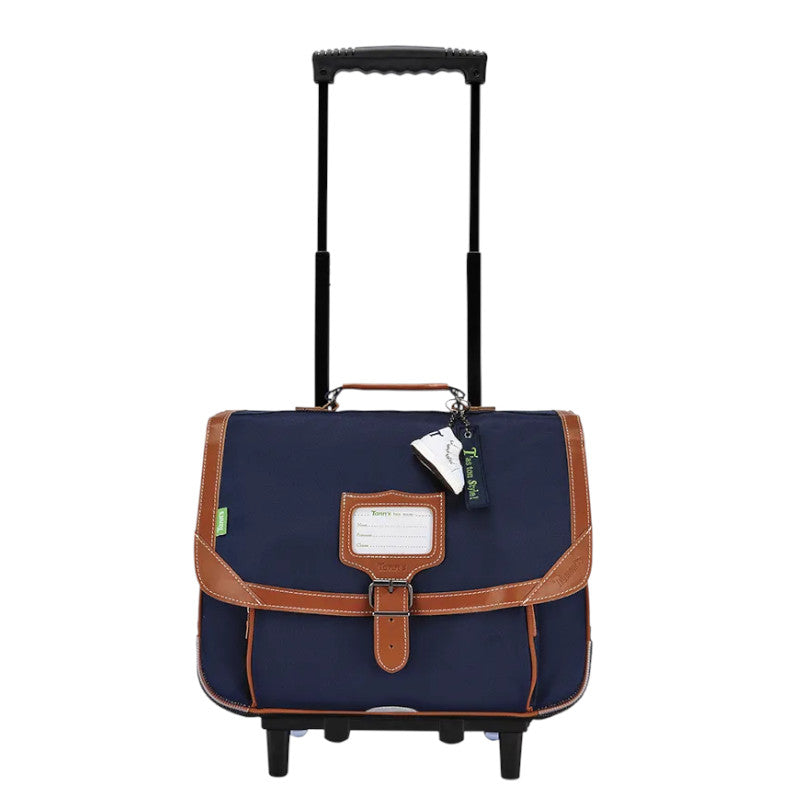 TANN'S Cartable trolley Camille bleu 38 cm