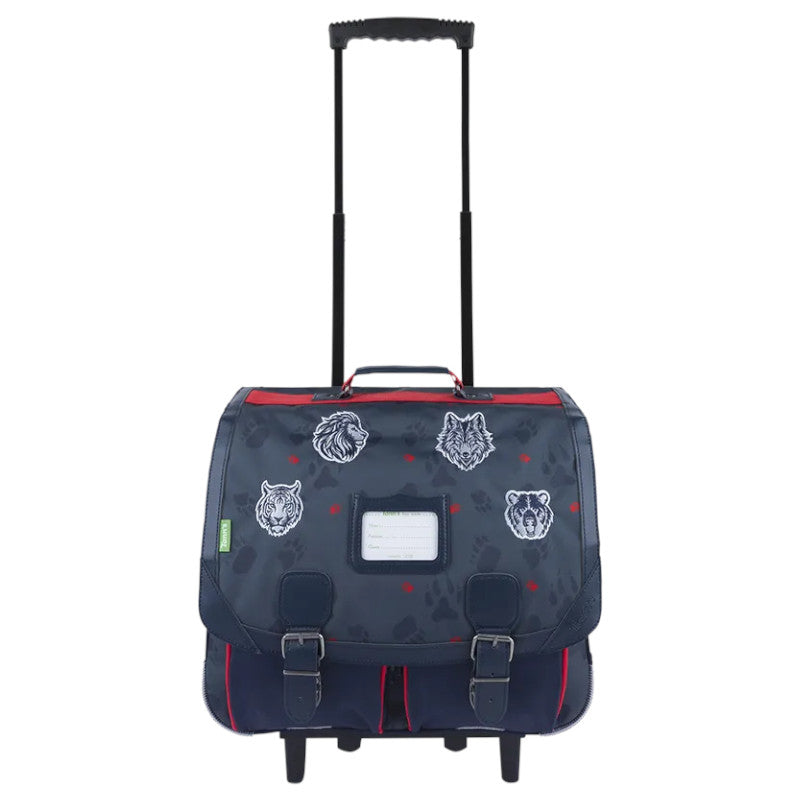 TANN'S Cartable trolley Mathys gris 41cm