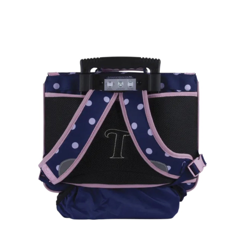 TANN'S Cartable trolley Romy bleu 38cm
