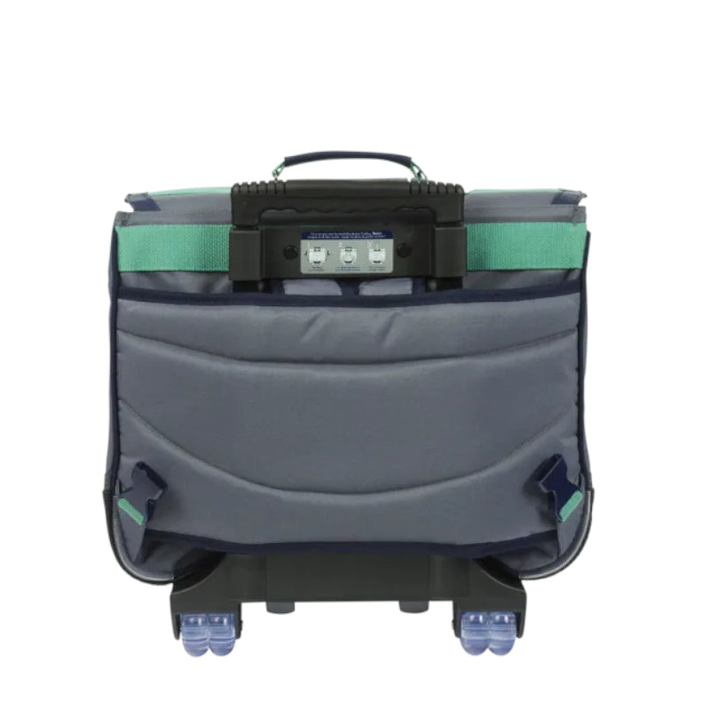 TANN'S Cartable trolley Tiago gris 41cm