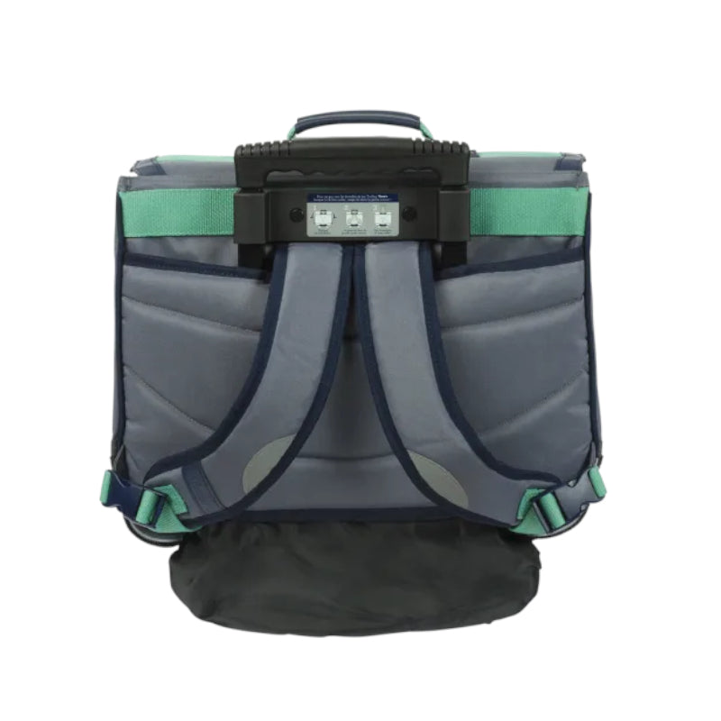 TANN'S Cartable trolley Tiago gris 41cm