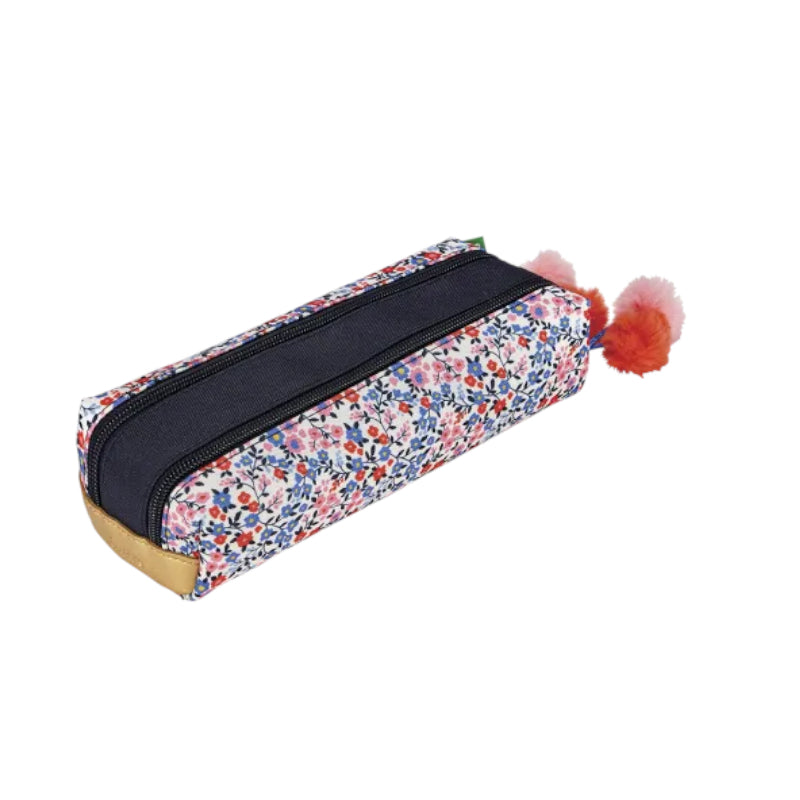 TANN'S Trousse Antonia bleue Double