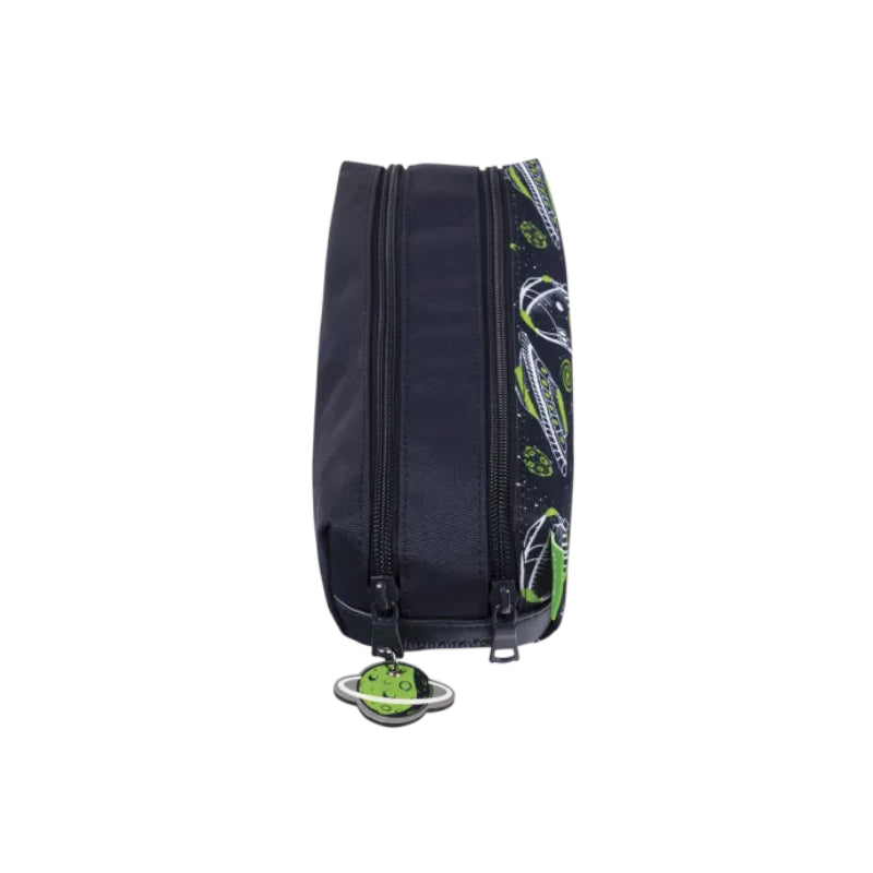 TANN'S Trousse Ilyès bleue Double