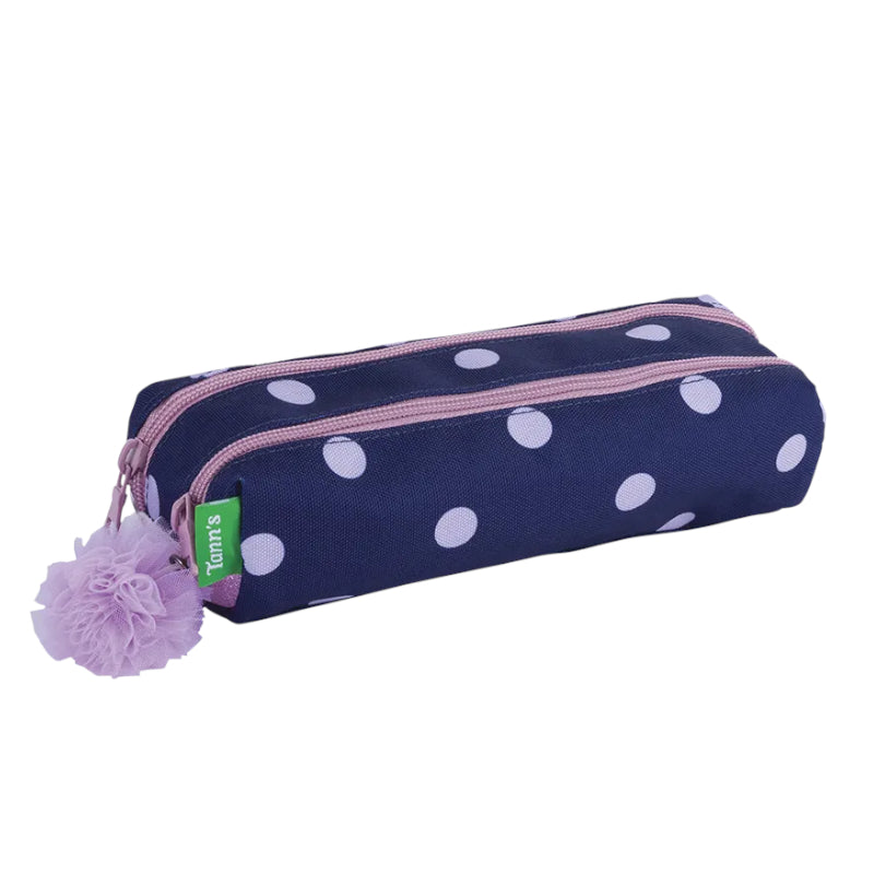 TANN'S Trousse Romy bleue Double