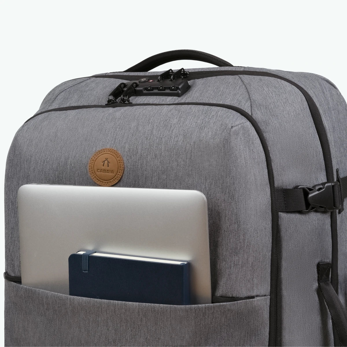 Cabaïa Valise souple 2 roues Medium Getaria 75 L