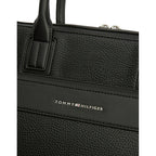 TOMMY HILFIGER Sacoche texturée plate à logo métallique