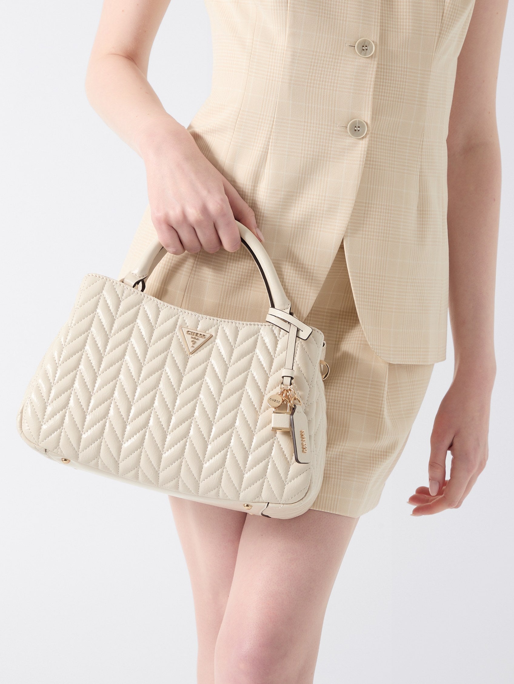 Blanc - GUESS Sac à main Cheryl
