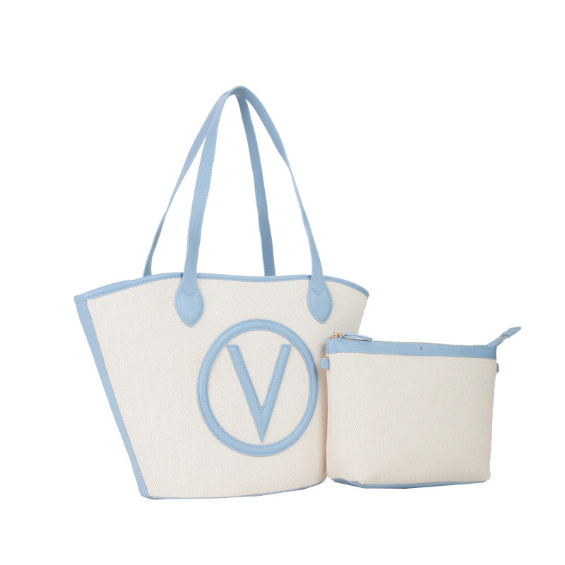 Naturale/Azzurro - VALENTINO  Sac à main Convent