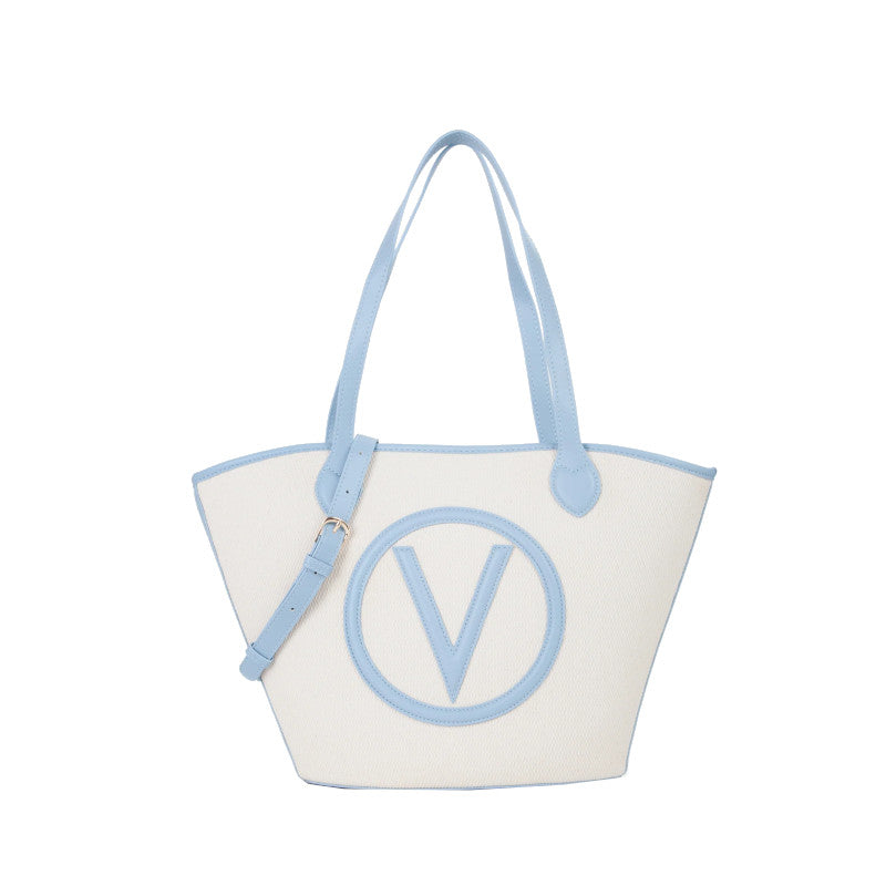 Naturale/Azzurro - VALENTINO  Sac à main Convent