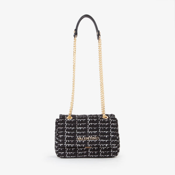 VALENTINO Sac à bandoulière Tweed Noir