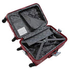 Rouge - ALISTAIR Valise cabine X-Lock 55 cm