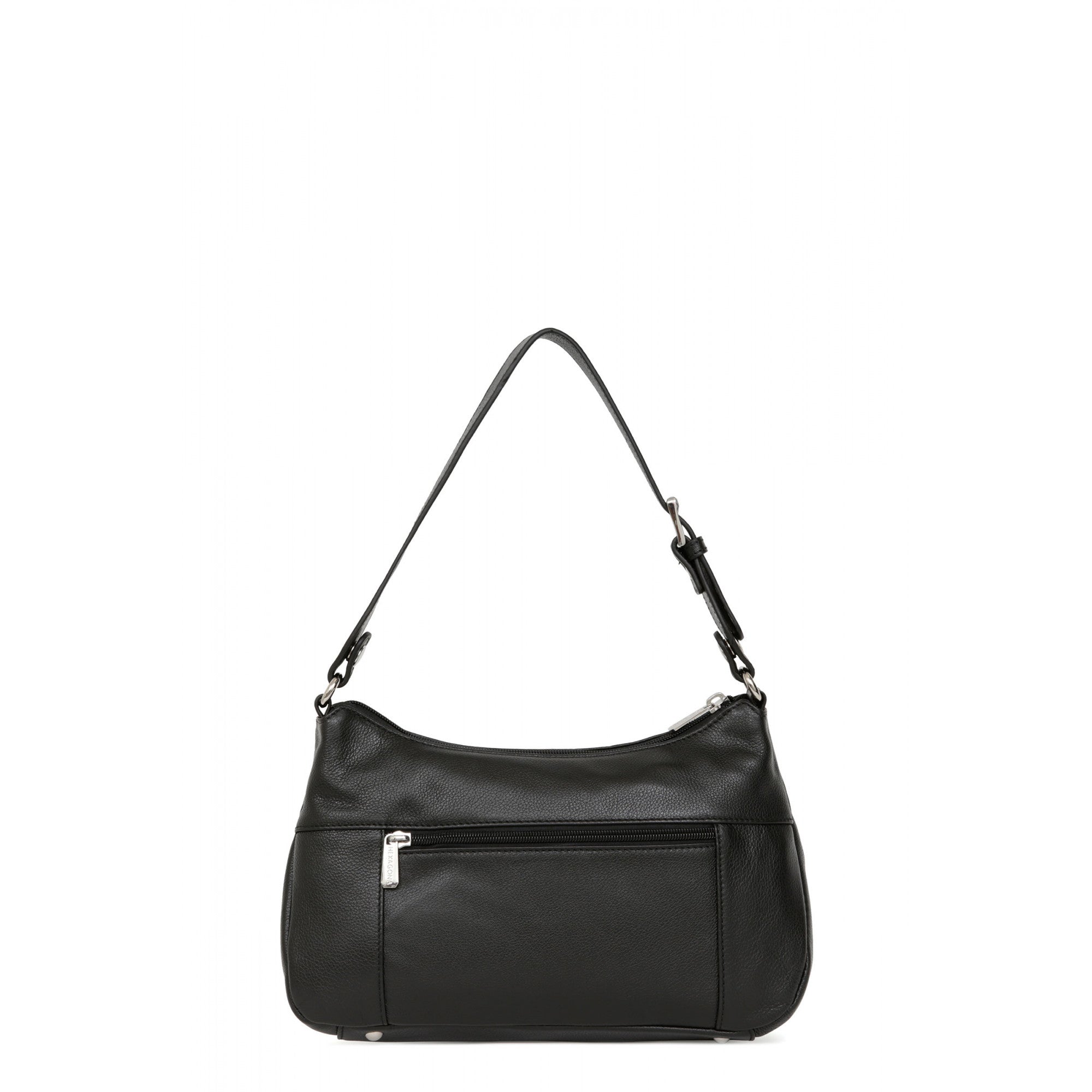 HEXAGONA Besace cuir de vachette grainé