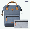 Sac à dos Cabaïa Adventurer Medium Paris, bleu, vue de face