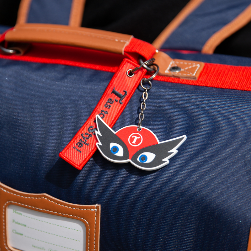 TANN'S Cartable Arthur bicolore 38cm poche gourde