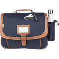 TANN'S Cartable Camille bleu 38cm poche gourde