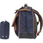 TANN'S Cartable Camille bleu 38cm poche gourde