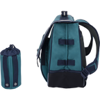 TANN'S Cartable Dan vert 38cm poche gourde