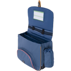 TANN'S Cartable Jane bicolore 38cm poche gourde