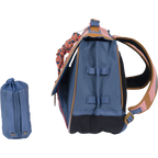 TANN'S Cartable Jane bicolore 38cm poche gourde