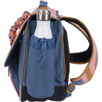 TANN'S Cartable Jane bicolore 38cm poche gourde