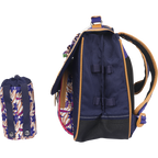 TANN'S Cartable Maïna violet 38cm poche gourde