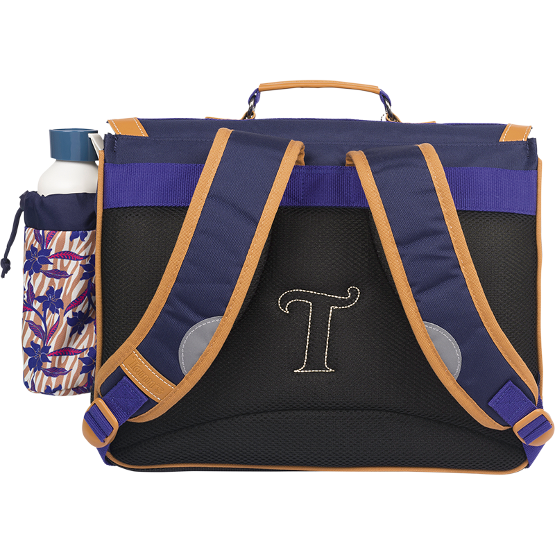 TANN'S Cartable Maïna violet 38cm poche gourde