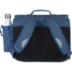 TANN'S Cartable Merlin bleu 38cm poche gourde