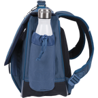 TANN'S Cartable Merlin bleu 38cm poche gourde