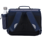TANN'S Cartable Romain gris 38cm poche gourde