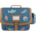TANN'S Cartable Stan vert 38cm poche gourde