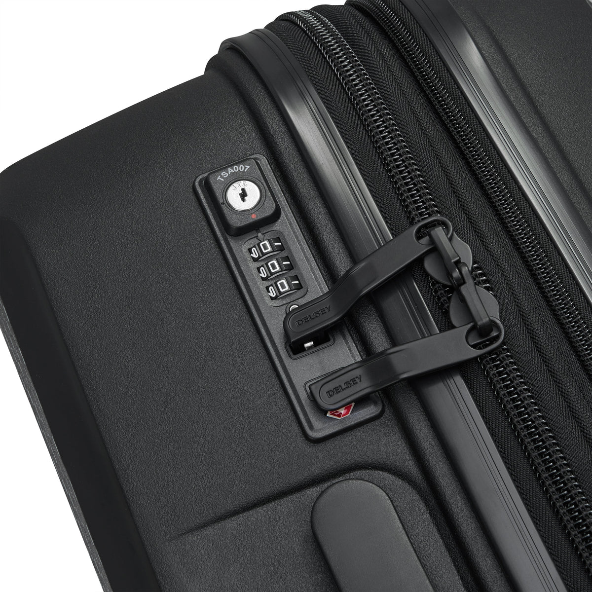 Noir - DELSEY Belmont Plus Valise cabine extensible 55 cm Noir