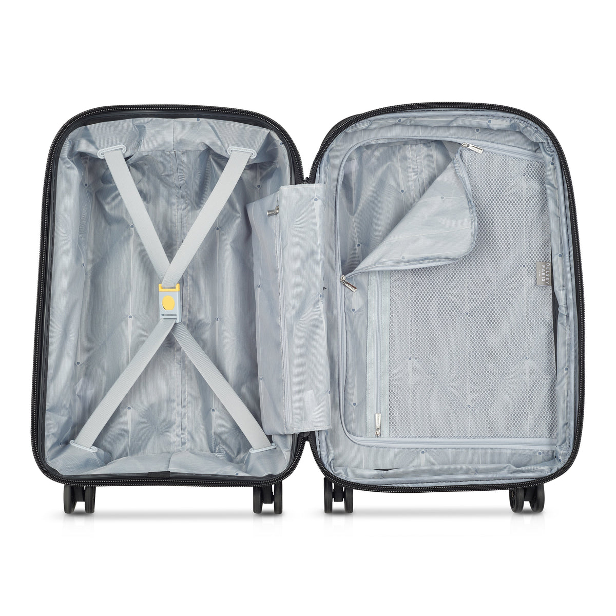 Bleu zinc - DELSEY Belmont Plus Valise cabine extensible 55 cm Bleu zinc