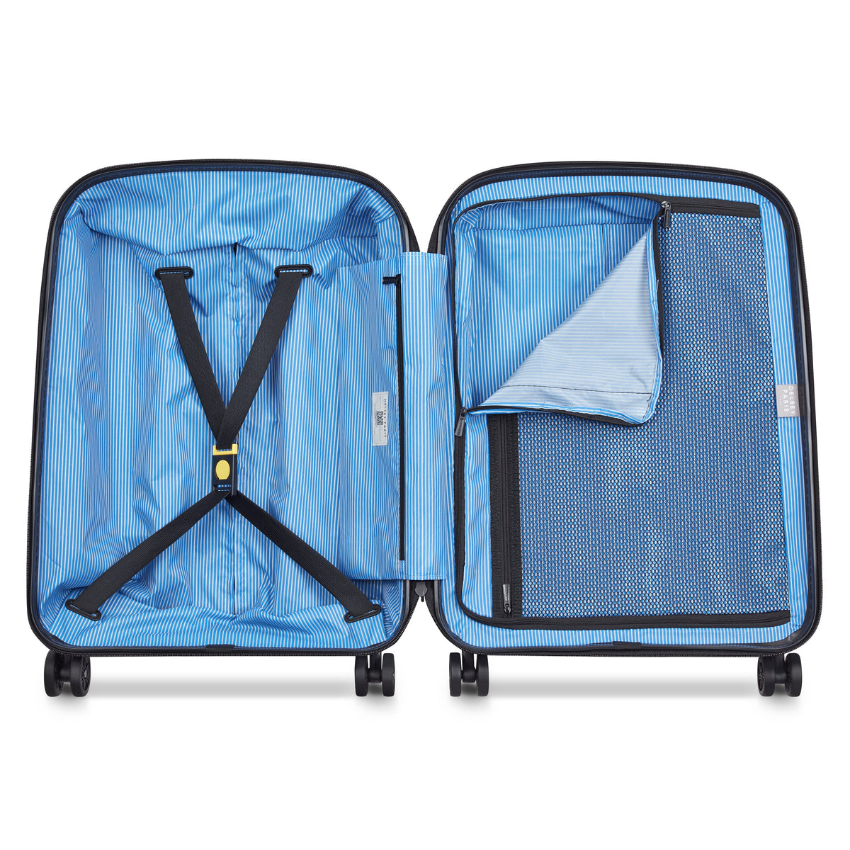 Bleu - DELSEY Belmont Plus Valise cabine slim 55 cm Bleu