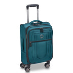 Bleu vert - DELSEY Shadow DLX Valise cabine extensible 55 cm Bleu vert