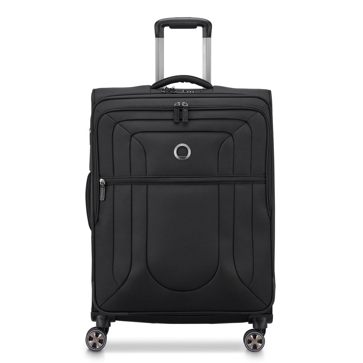 Noir - DELSEY Shadow DLX Valise soute medium extensible 70 cm Noir